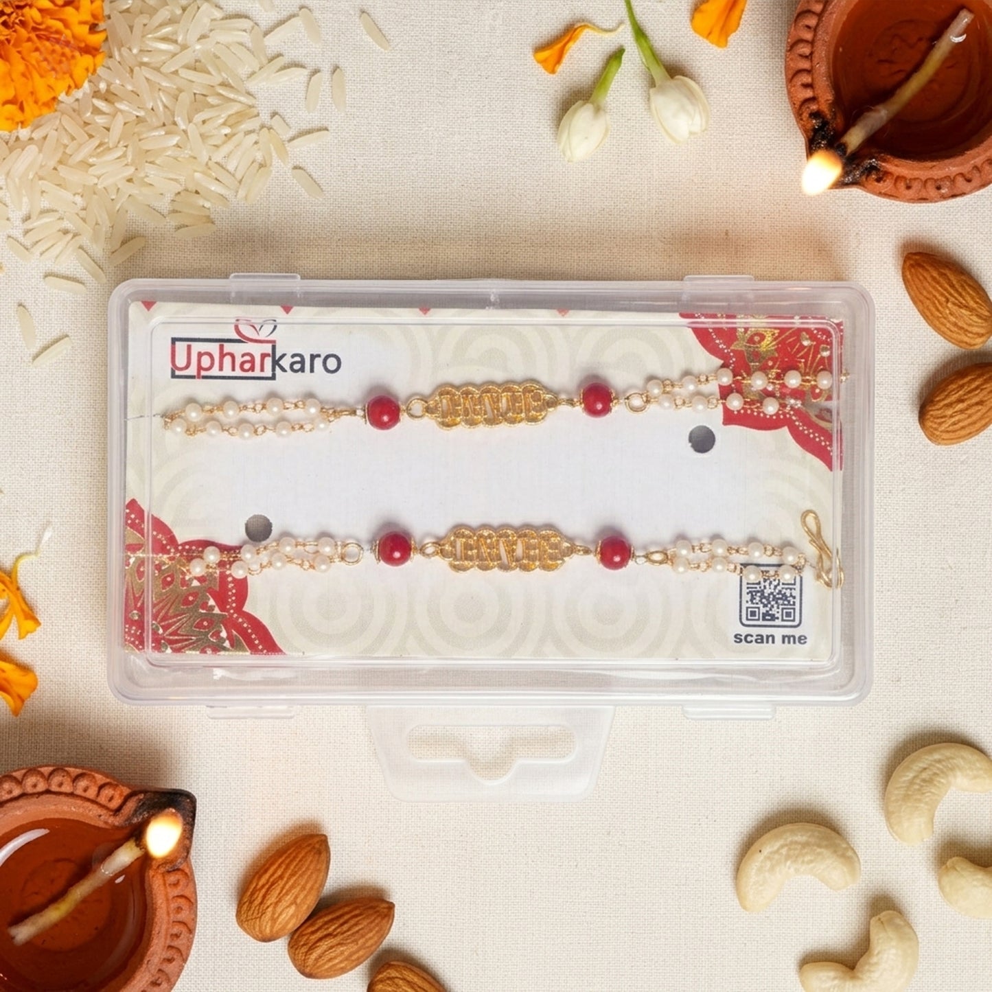 Bracelet Bhabhi Fancy Rakhi  By Upharkaro