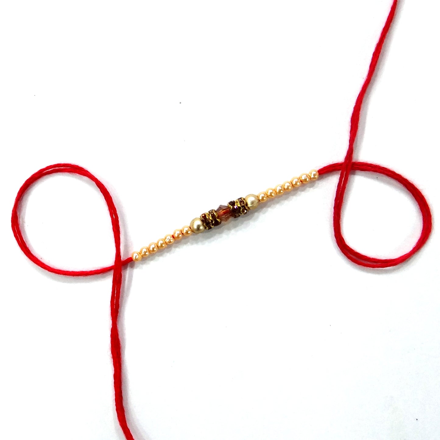Glorious Pearl Fancy Rakhi By Upharkaro-Upharkaro