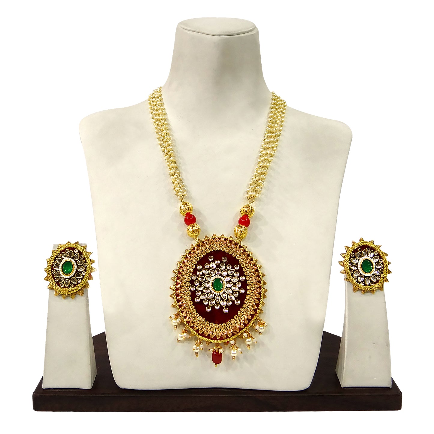 Gota Patti Rani Haar Set