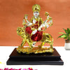 Resin Gold Plated Durga Maa Statue for Navratri & Festive Home Décor By Upharkaro – 40% Off
