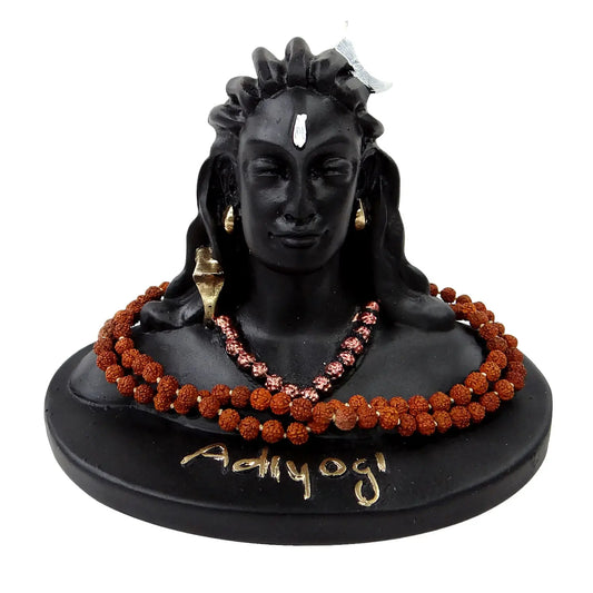 Resin Lord Shiva Adiyogi Statue – Inspired by Isha | Spiritual Home Decor Idol by Upharkaro | 23% OFF Upharkaro