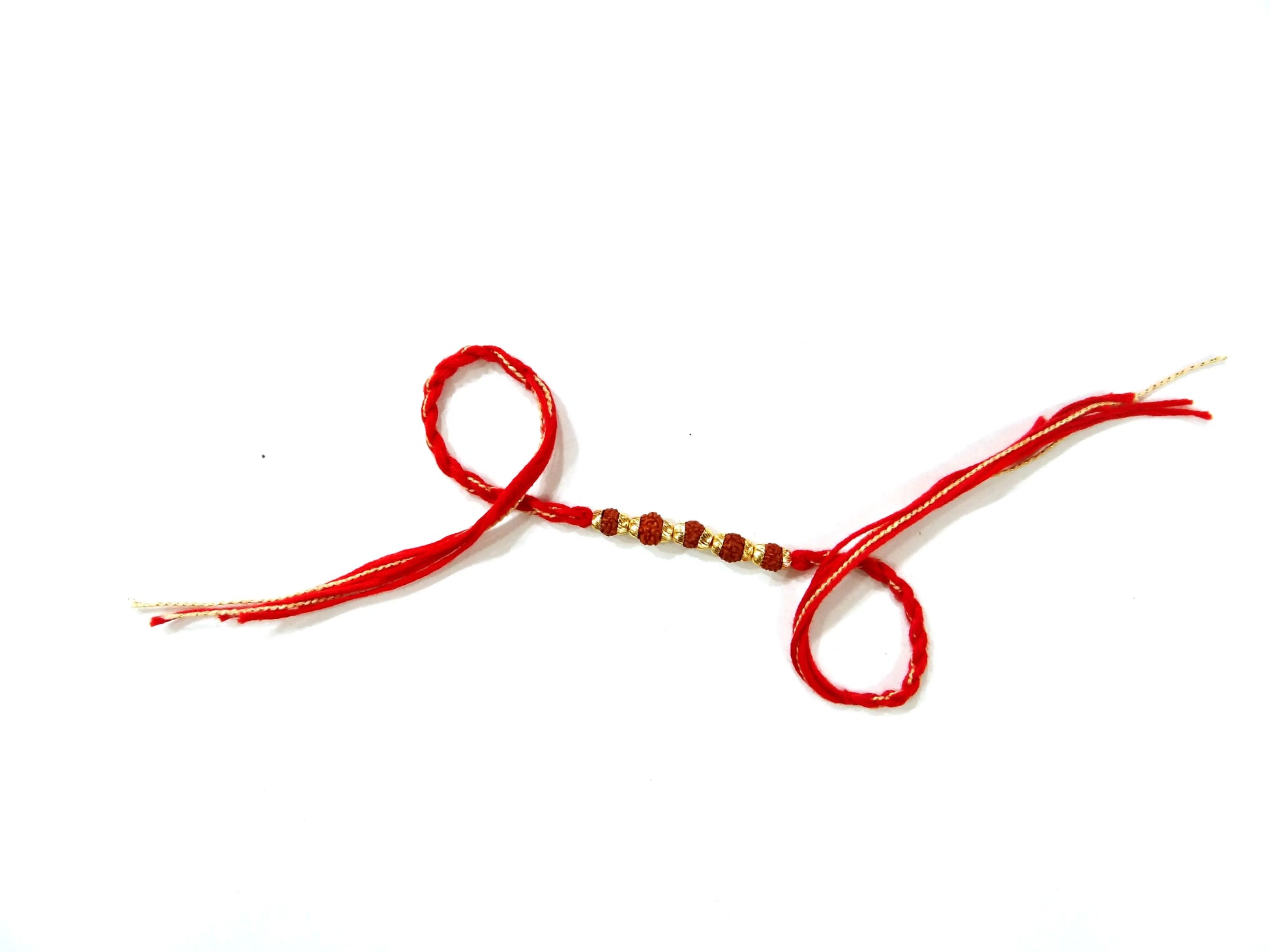Rudraksh Traditional Rakhi By Upharkaro Upharkaro