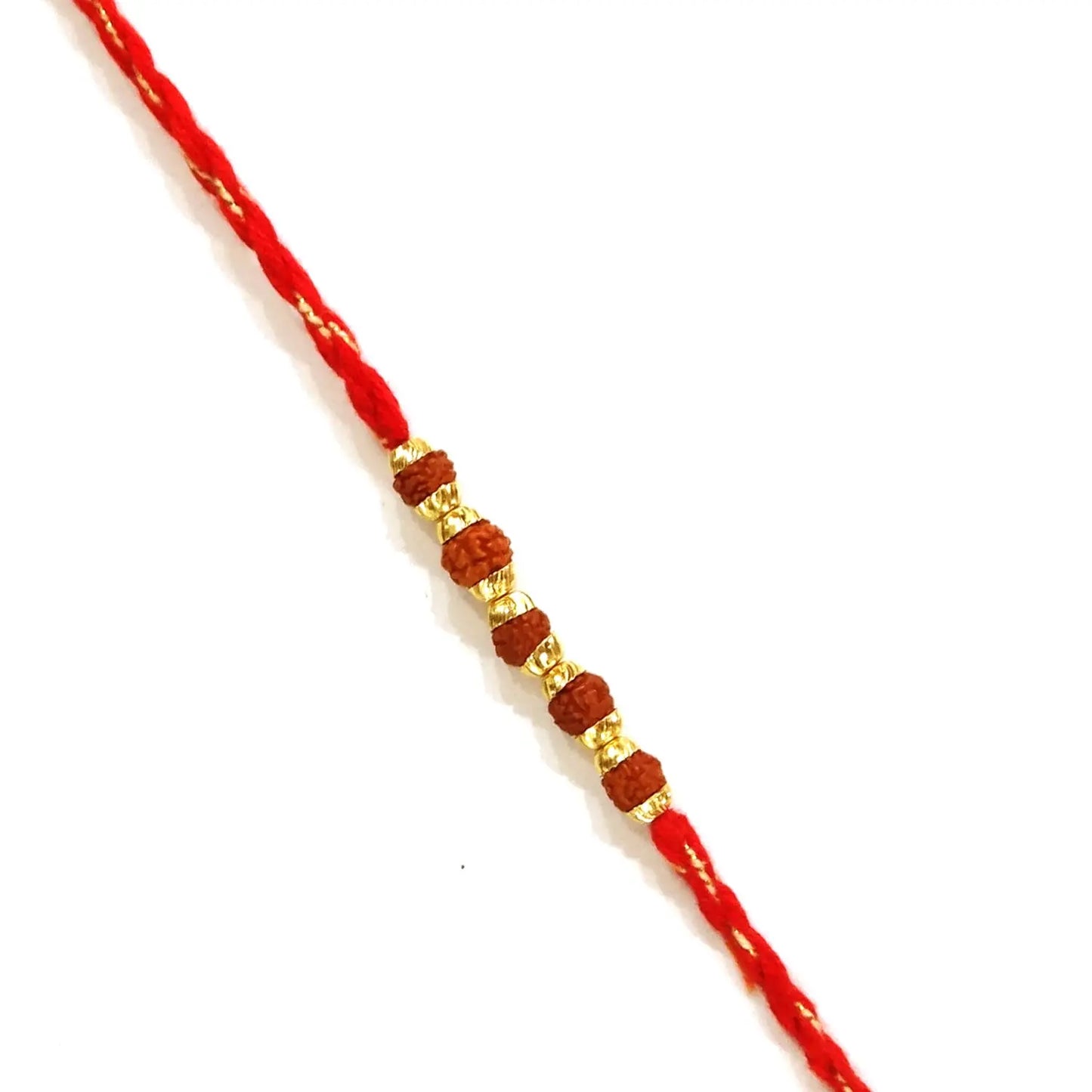 Rudraksh Traditional Rakhi By Upharkaro Upharkaro