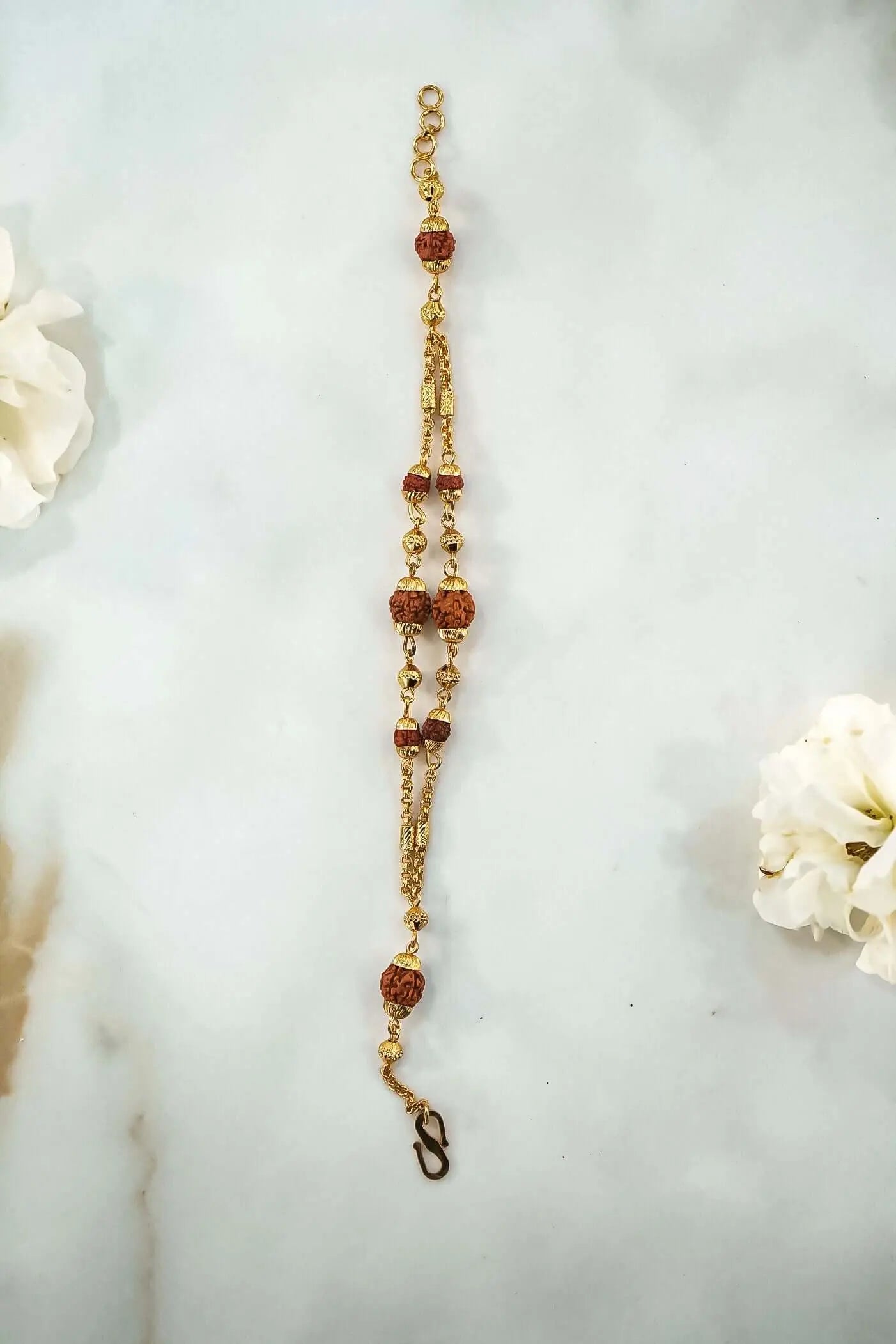 Rudraksha Bracelet Rakhi for Men, Women, and Boys Stylish-Upharkaro
