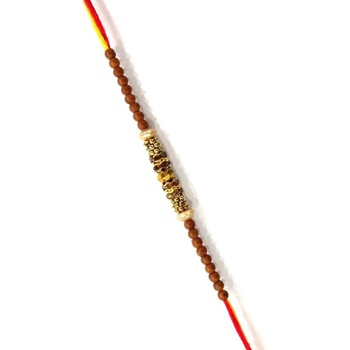 Special Design Chandan Auspicious Rakhi  By Upharkaro-Upharkaro