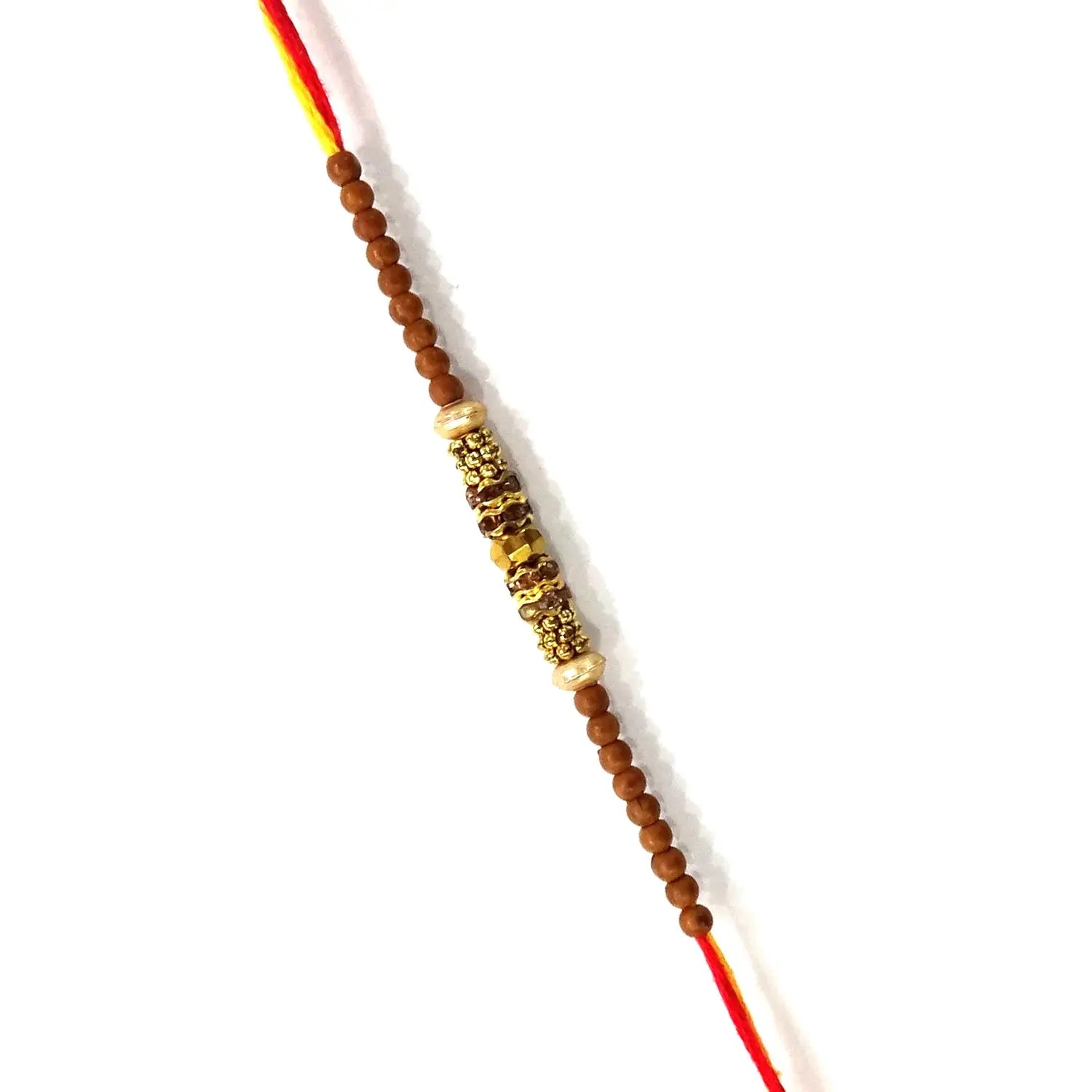 Special Design Chandan Auspicious Rakhi  By Upharkaro-Upharkaro