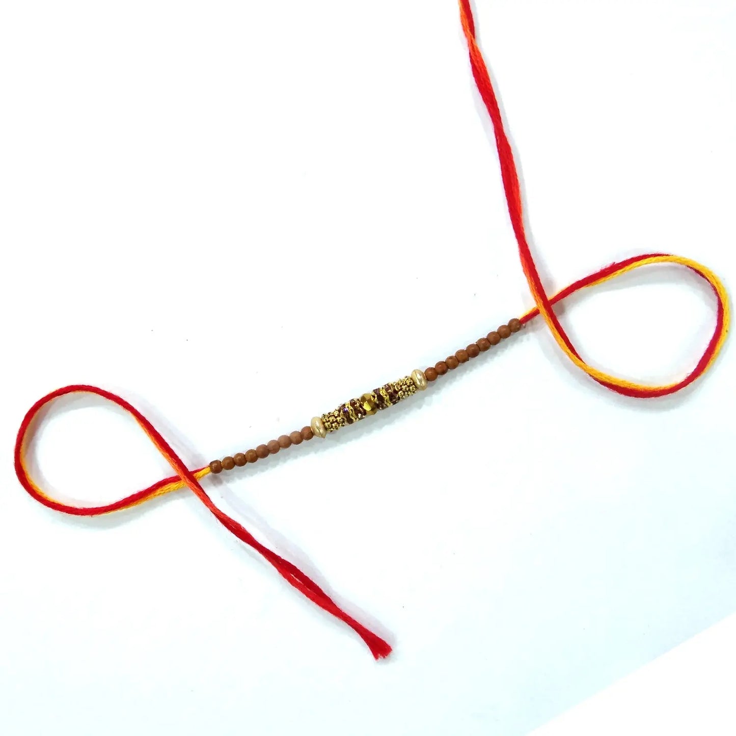 Special Design Chandan Auspicious Rakhi  By Upharkaro-Upharkaro