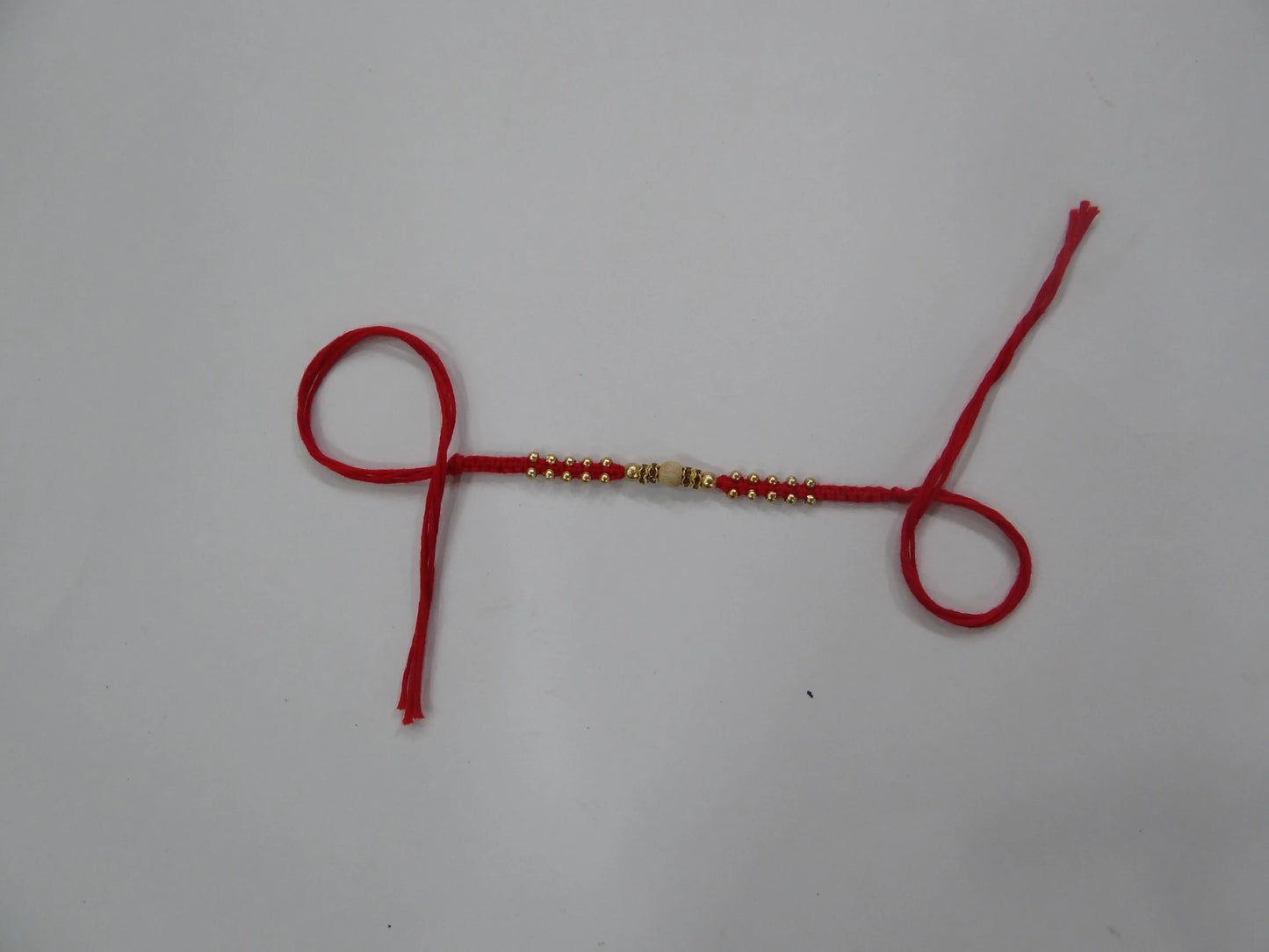 Special Designer Red Dora Rakhi By Upharkaro-Upharkaro