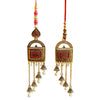 Traditional Meenakari Lumba Rakhi for Bhabhi by Upharkaro – Handcrafted Enamel Work Rakhi for Raksha Bandhan 2025