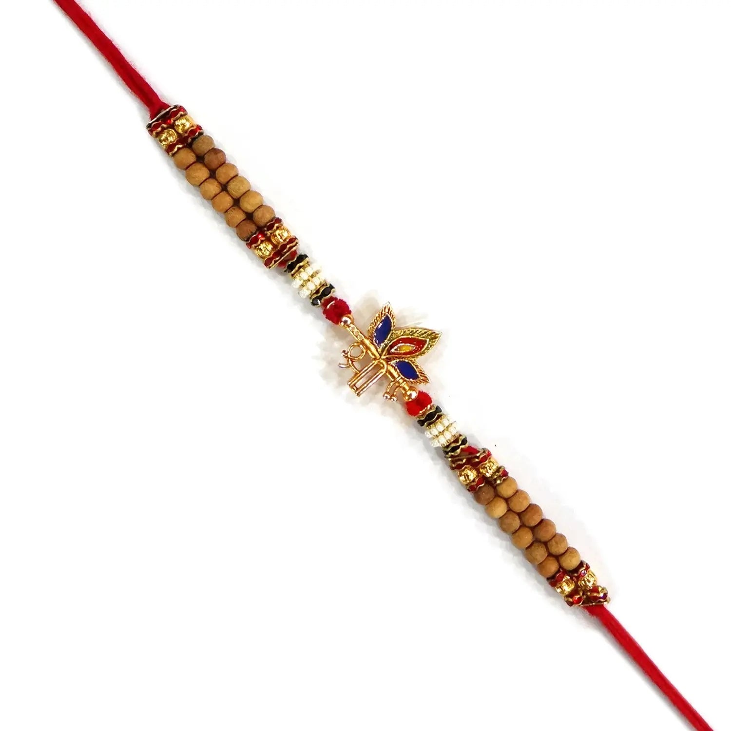 Traditional Shri Ganesh Rakhi & Kids Rakhi – Combo Set of 4 for Brothers | Upharkaro-Upharkaro