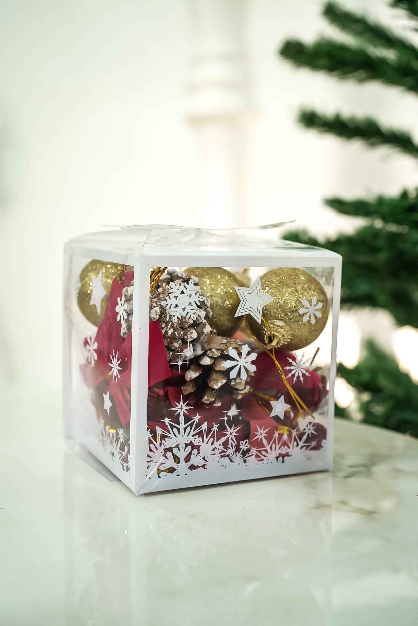Christmas Ornaments Gift Pack – Assorted Tree Decorations & Holiday Gifting Set-Upharkaro
