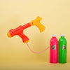Upharkaro Holi Pichkari Paint Gun Set with 2 Color Bottles Plastic Paint Shooter Toy for Kids & Adults