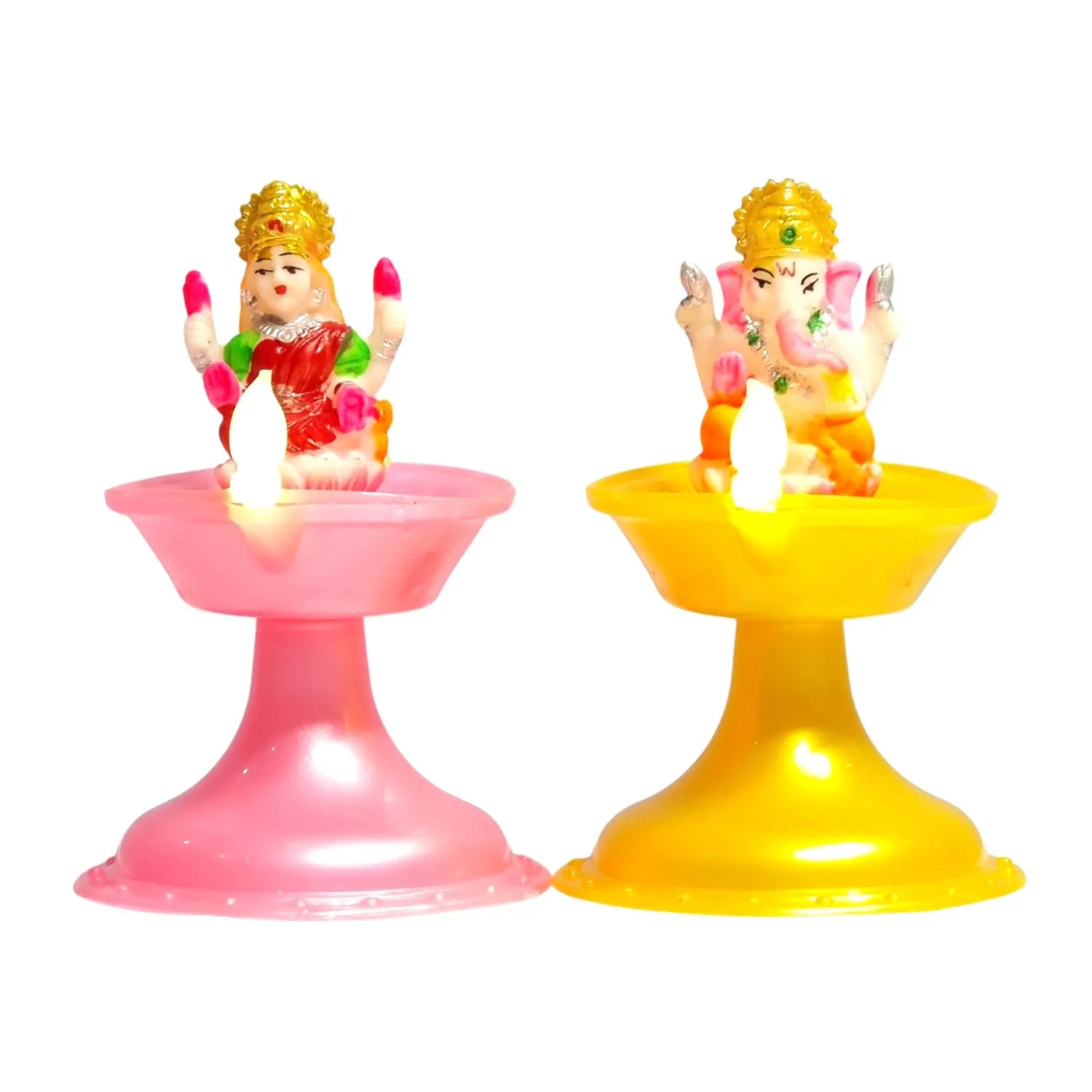 led bulb water sensor laxmi ganesh diya