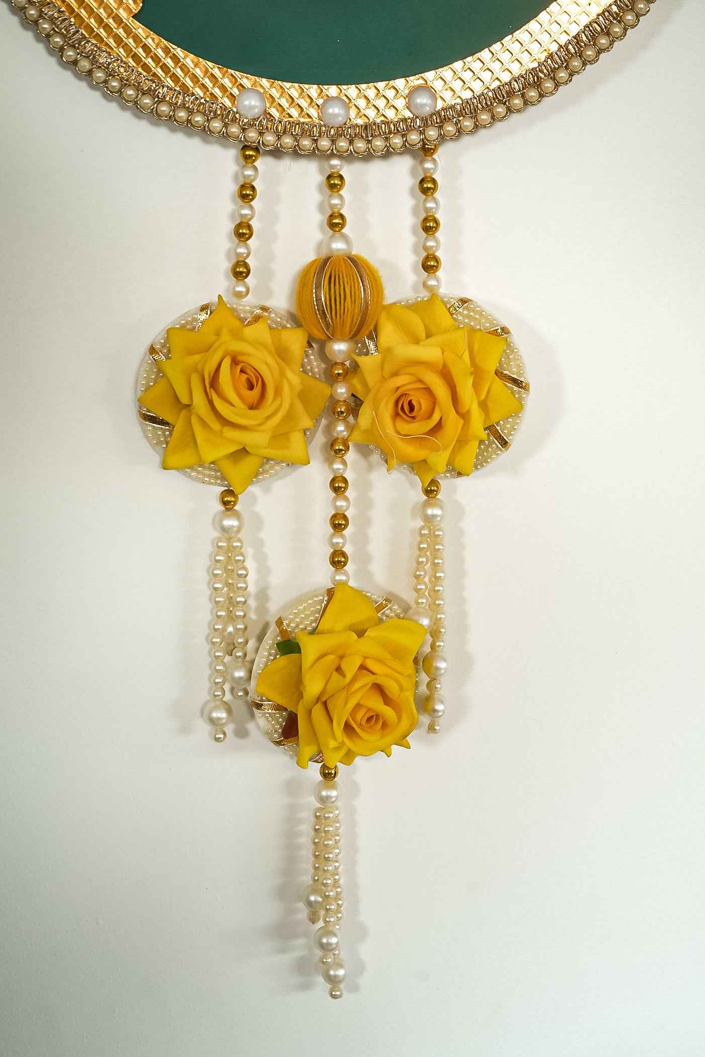 Wedding Decoration Round Haldi Hanging-Upharkaro
