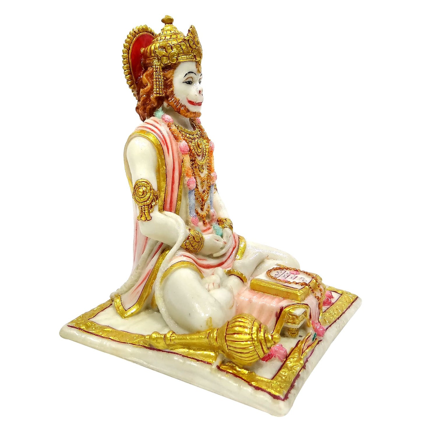 Meditating Lord Hanuman Sitting Statue-Upharkaro