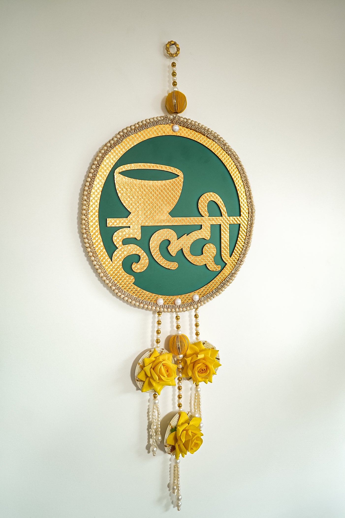 Wedding Decoration Round Haldi Hanging