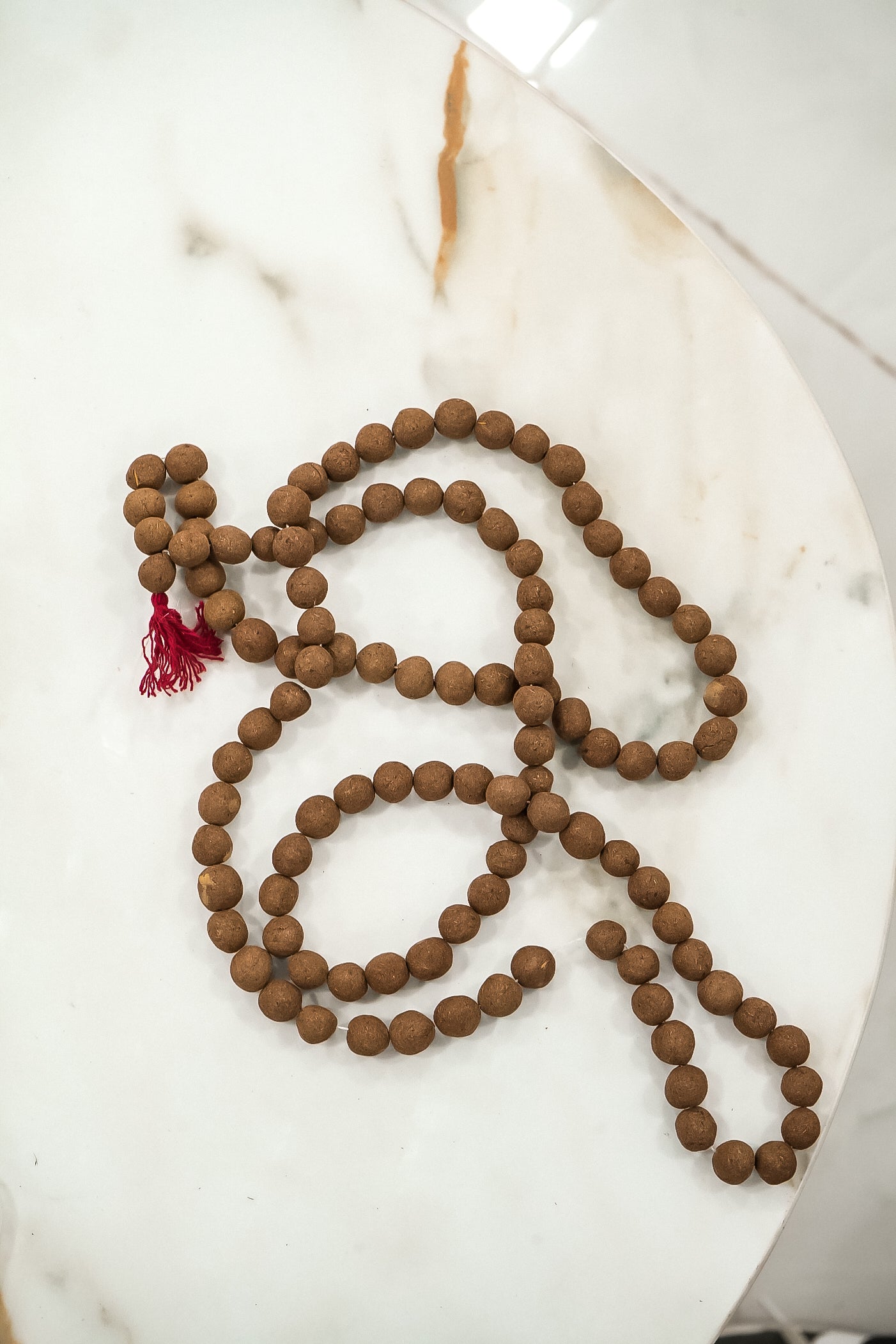 Cow Dung/Gobar Beads mala