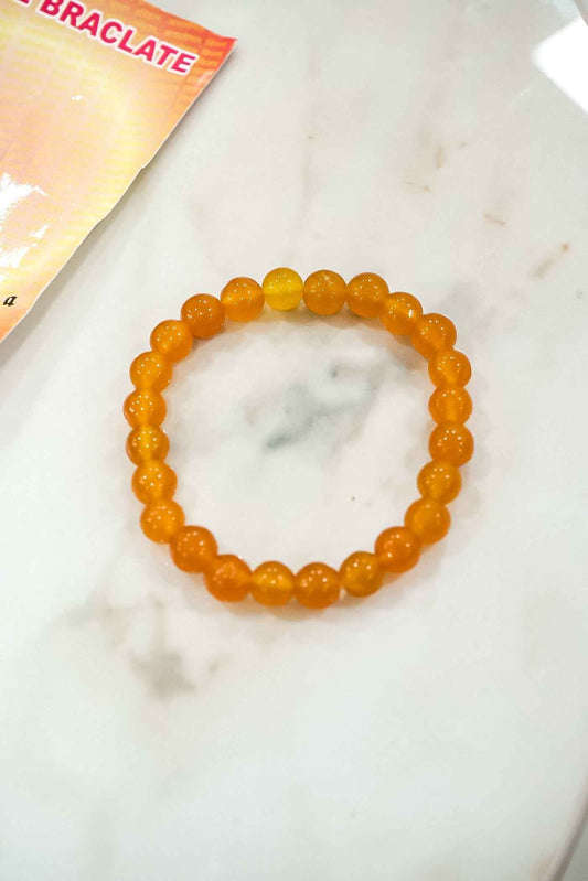 Transparent Yellow Precious Stones Bracelet-Upharkaro