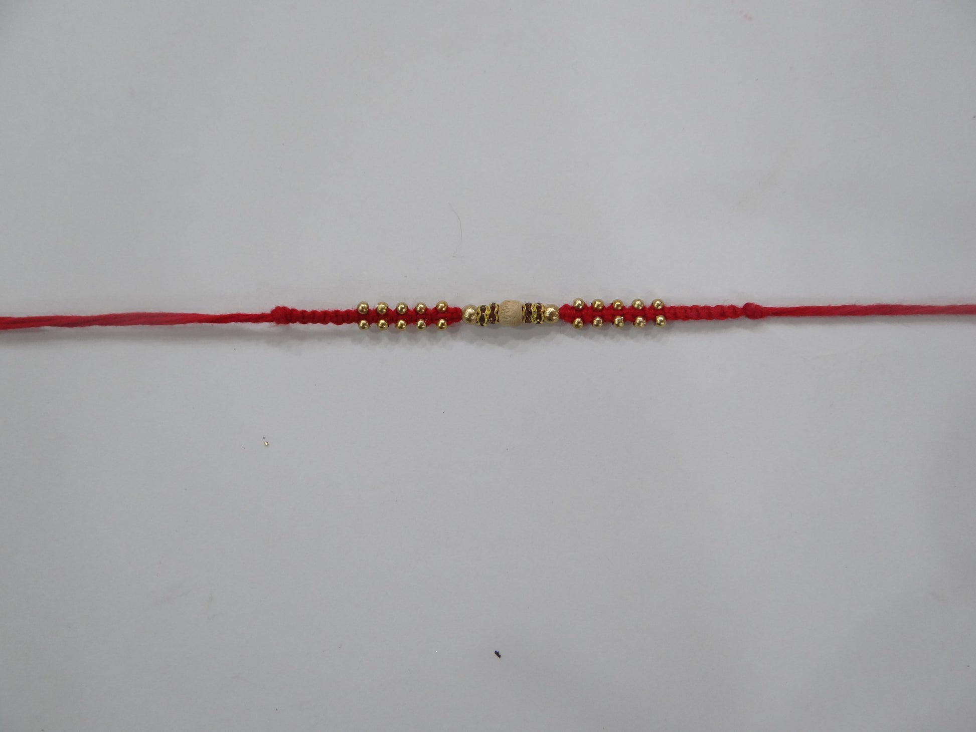 Special Designer Red Dora Rakhi By Upharkaro-Upharkaro
