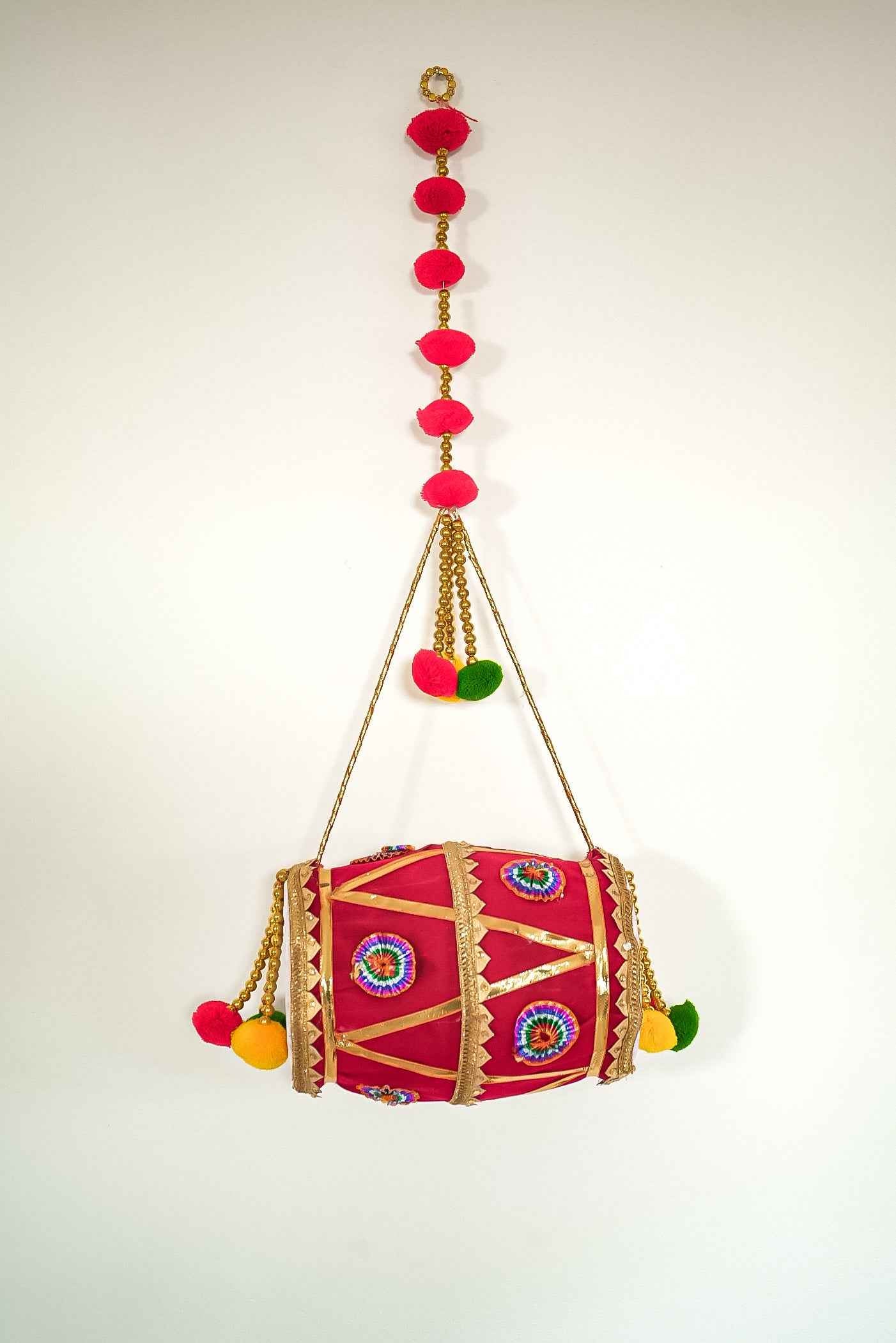 Decorative Handcrafted Hanging Dholak-Upharkaro