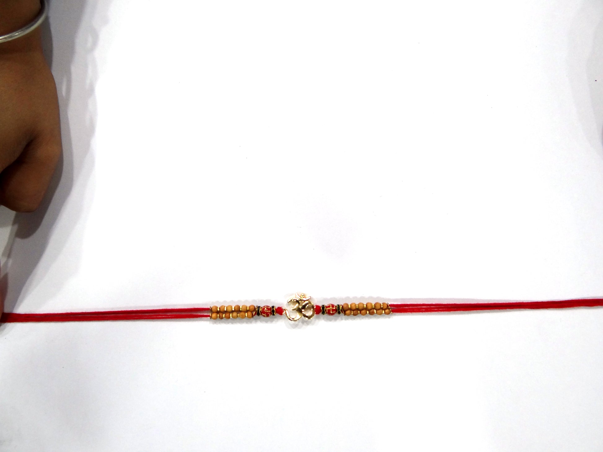 Om Fancy Rakhi for Bhaiya By Upharkaro – Sacred Spiritual Symbolism & Divine Design-Upharkaro