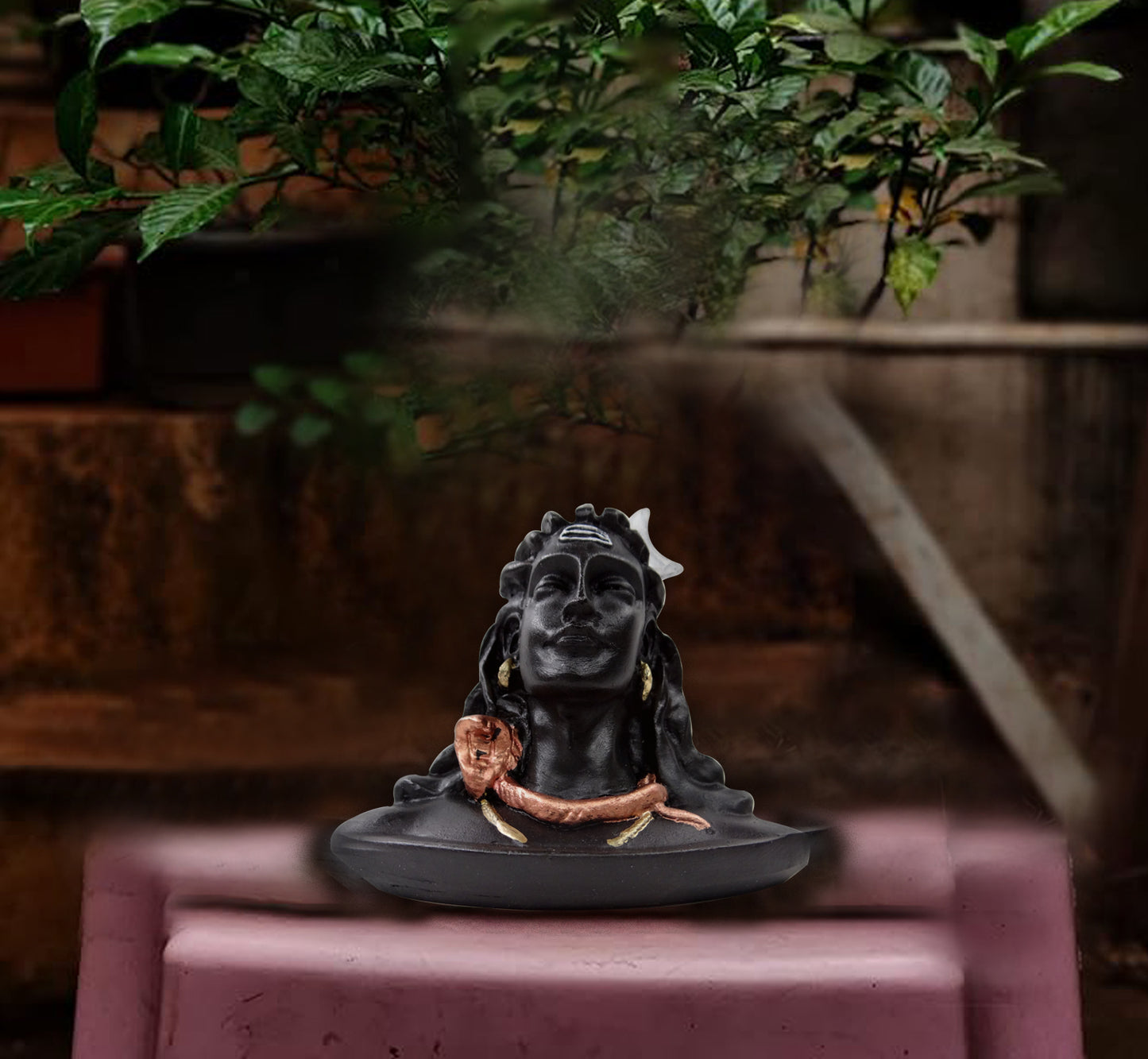 Lord god  Resin Adiyogi Statue  (Size: 4 inch, Weight: 237 Gram) By Upharkaro