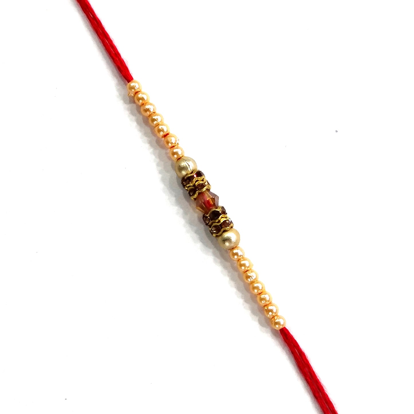 Glorious Pearl Fancy Rakhi By Upharkaro-Upharkaro