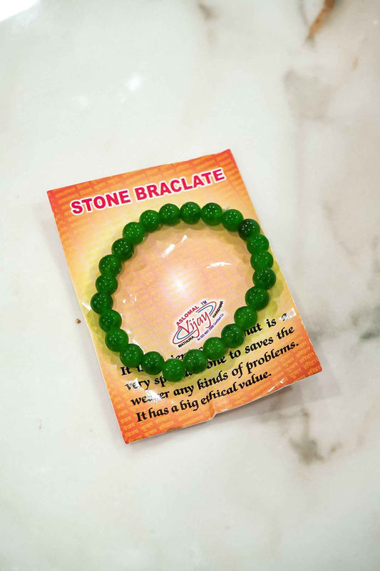 Handmade Heart Chakra Bracelet – Spiritual Gemstone Jewelry for Balance, Growth & Wellness-Upharkaro