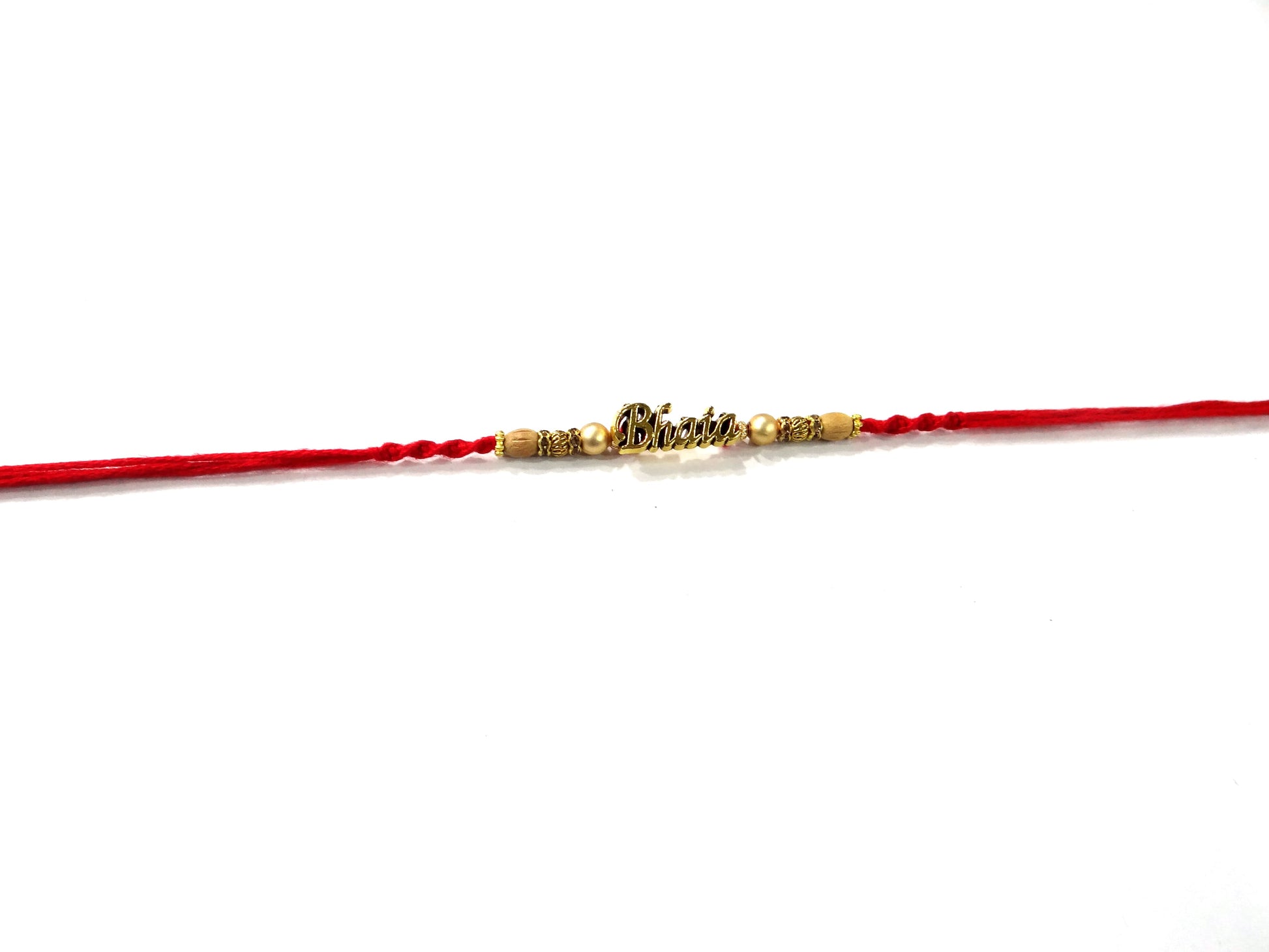 Traditional Bhaiya Rakhi for Brother – Handmade & Affordable Rakhi Gifts by Upharkaro-Upharkaro
