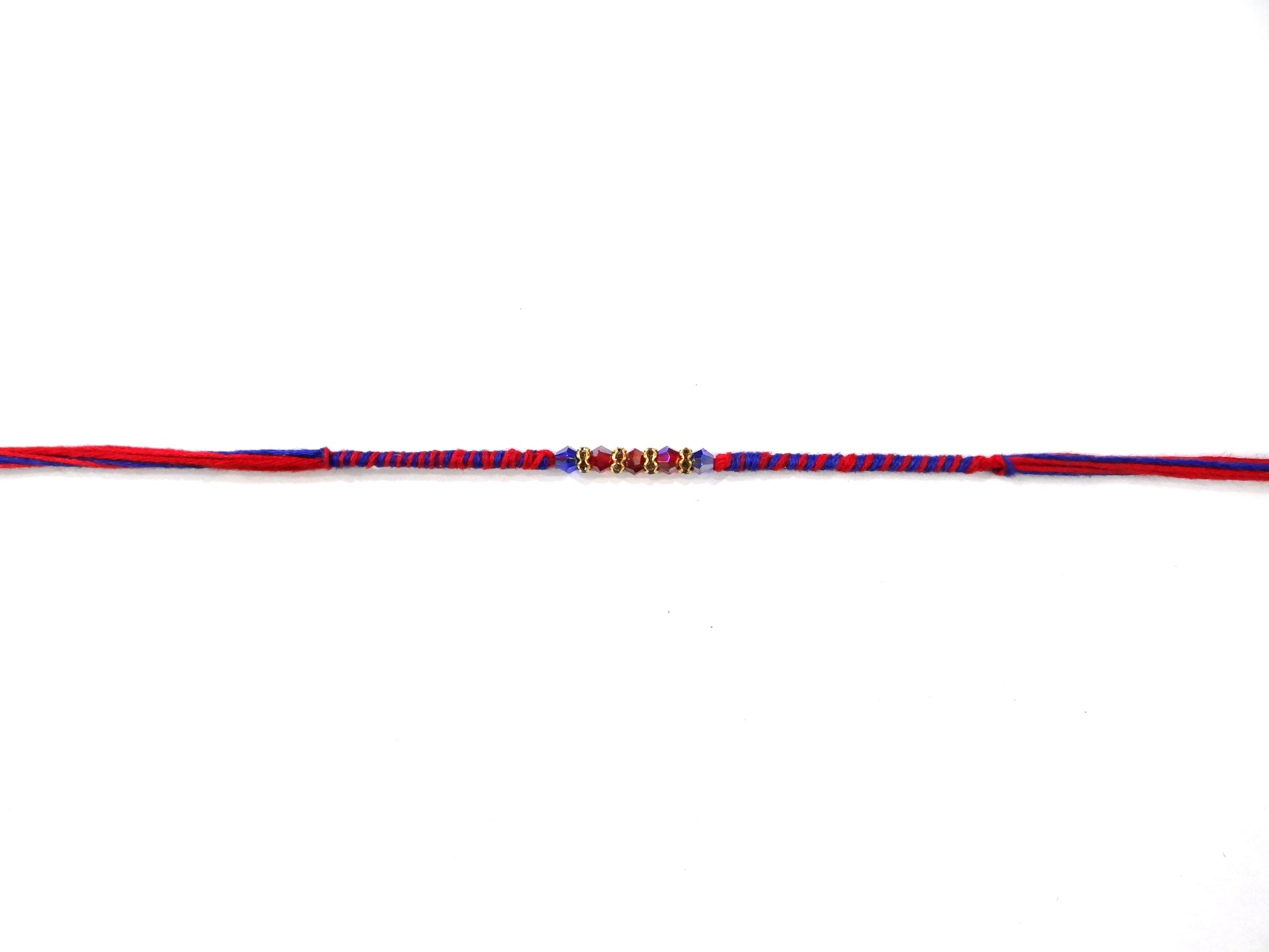 Multi Stone   Dora Rakhi By Upharkaro-Upharkaro