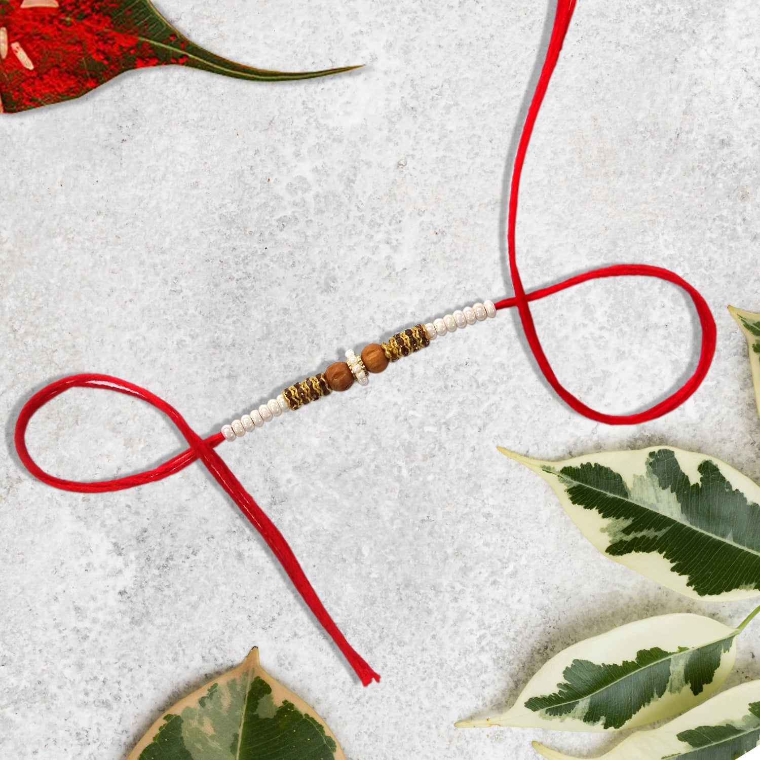Traditional Bracelet Rakhi for Brother – Indian Style | Upharkaro-Upharkaro